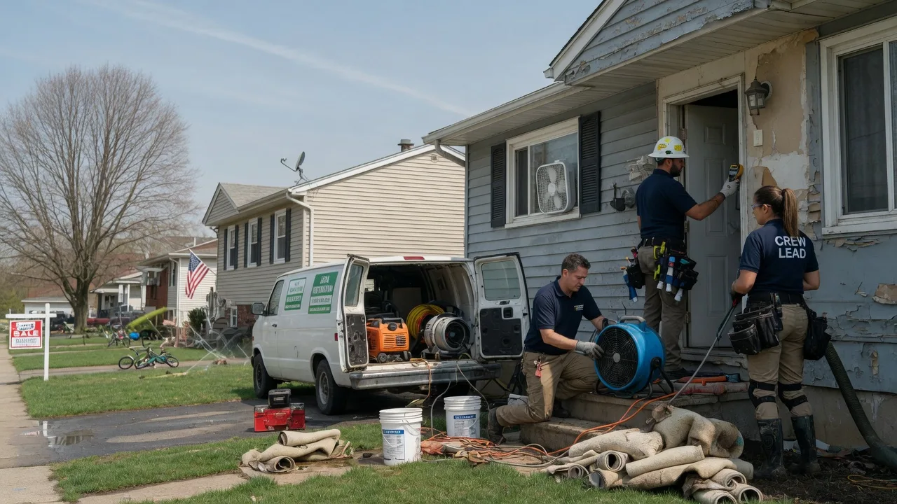 Flood Cleanup in Dunmore, WV near me